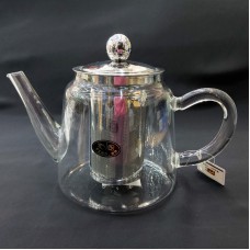 #YF6011;  Glass tea pot #11, 800ml..