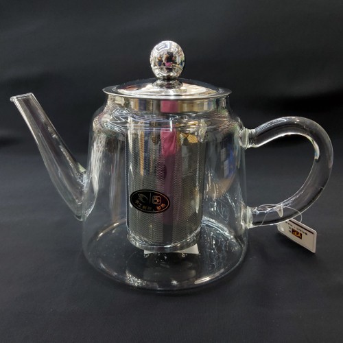 #YF6012;  Glass tea pot #12, 1200ml