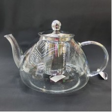 #YF6037;  Glass tea pot #37, 1200ml..