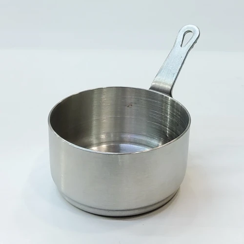 #YH0251;  S/S sauce dish w. handle 80ml