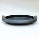 #YY2042; Cast iron pan 25cm oval + wood