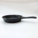 #YY2150-16W; Cast iron pan round 16cm + Wood