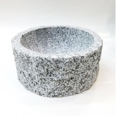 #ZW1508; Stone bowl 15x8cm..