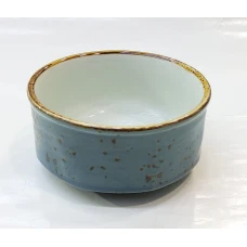 #KK4951-BL; Ceramic 4" soup bowl #B..