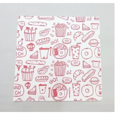 #KQ6603; Greaseproof paper 200pcs 22x22c..