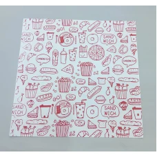 #KQ6610; Greaseproof paper 200pcs 30x30c..