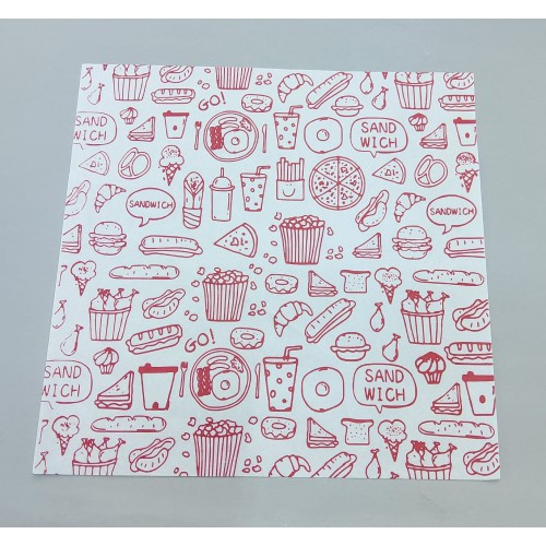 #KQ6610; Greaseproof paper 30x30cm