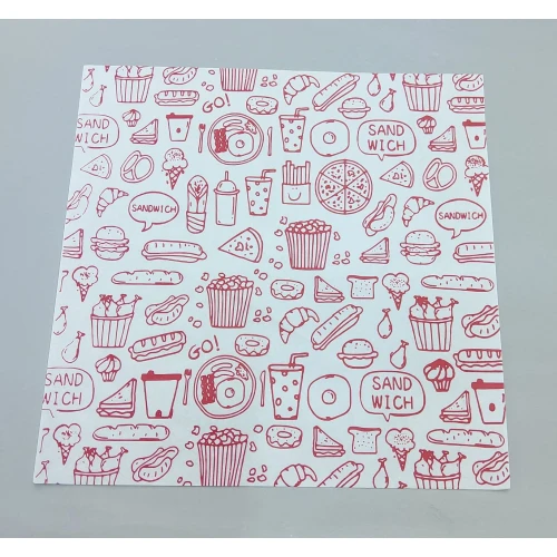 #KQ6610; Greaseproof paper 200pcs 30x30cm