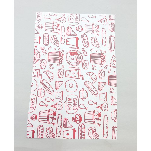 #KQ6627; Greaseproof paper 20x30cm