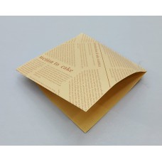 #KQ6819; Greaseproof paper 17x17cm..