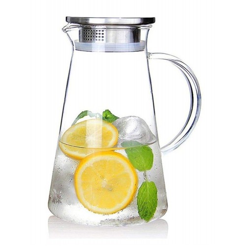 #WM4274-1800; Glass juice pitcher 1800ml