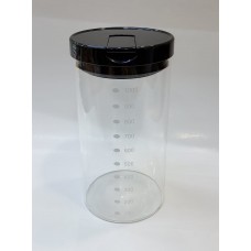 #WM9521-1000; Glass airtight jar 1000ml..