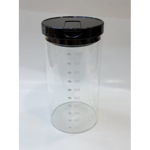 #WM9521-1000; Glass airtight jar 1000ml