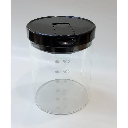 #WM9521-500;  Glass airtight jar 500ml