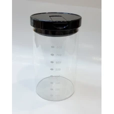 #WM9521-750; Glass airtight jar 750ml..